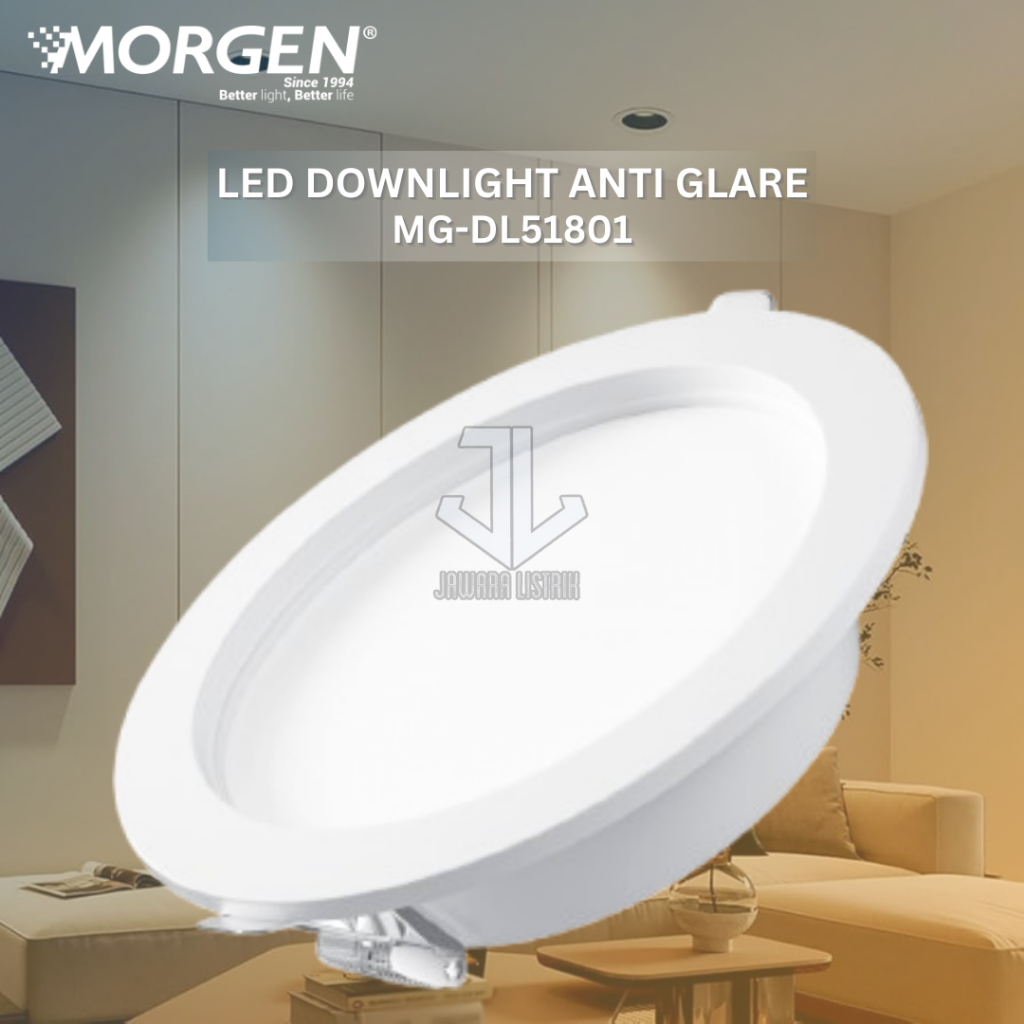Jual MORGEN LAMPU DOWNLIGHT PANEL INBOW ANTI KILAP MG-DL51801 LED ...