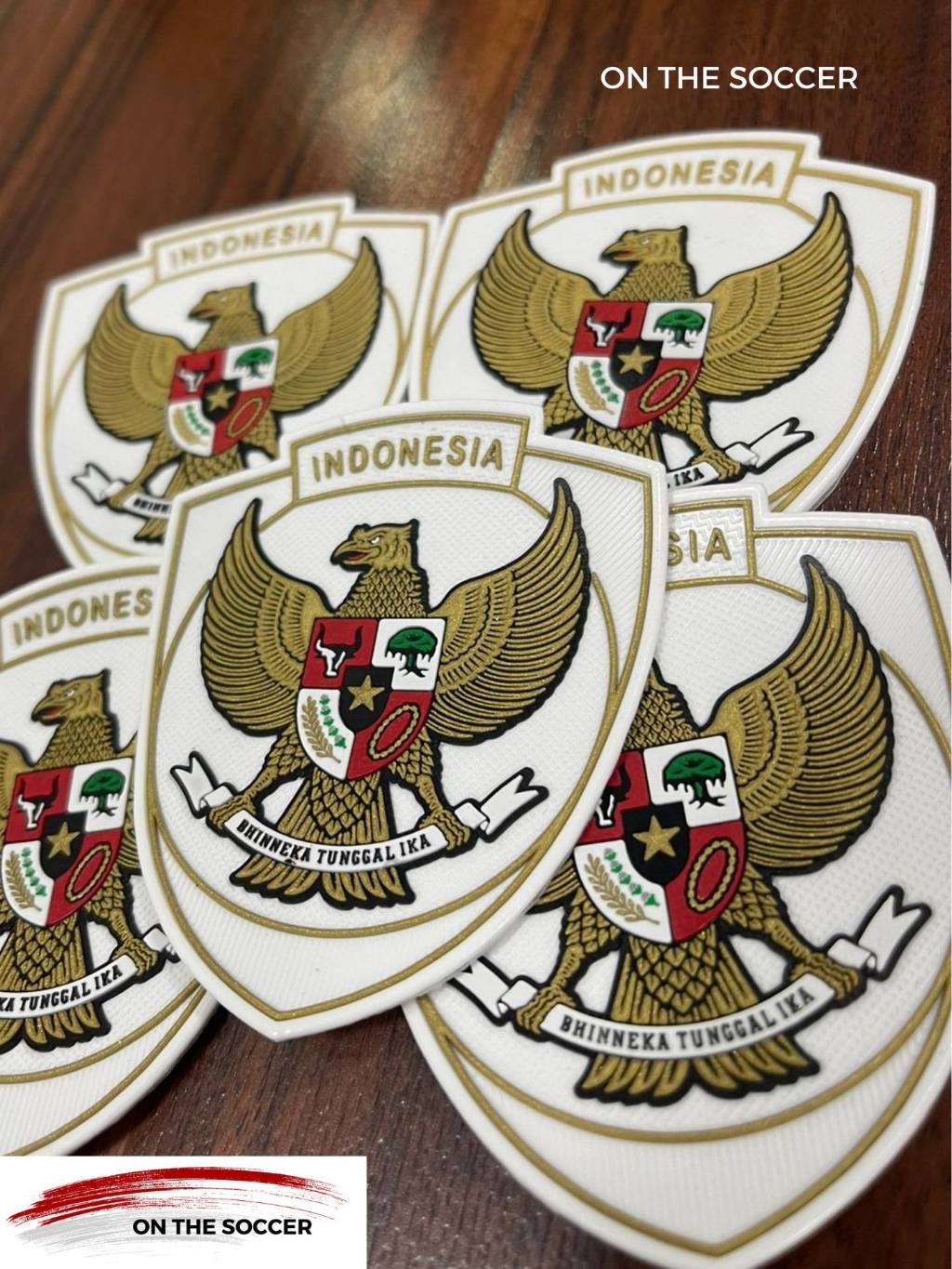 Jual Logo Garuda Timnas 2024 Hitam Premium 3D TPU Rubber | Shopee Indonesia