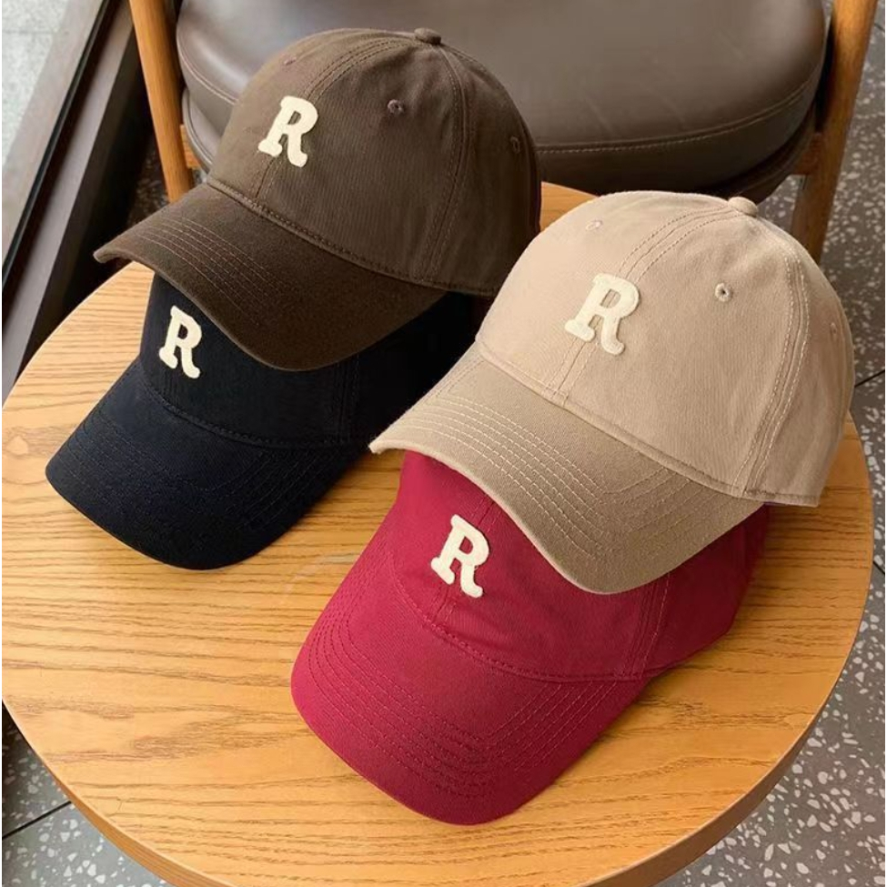 Jual Wear Acc Topi Baseball Inisial R Cap Hat Casual Unisex | Shopee ...
