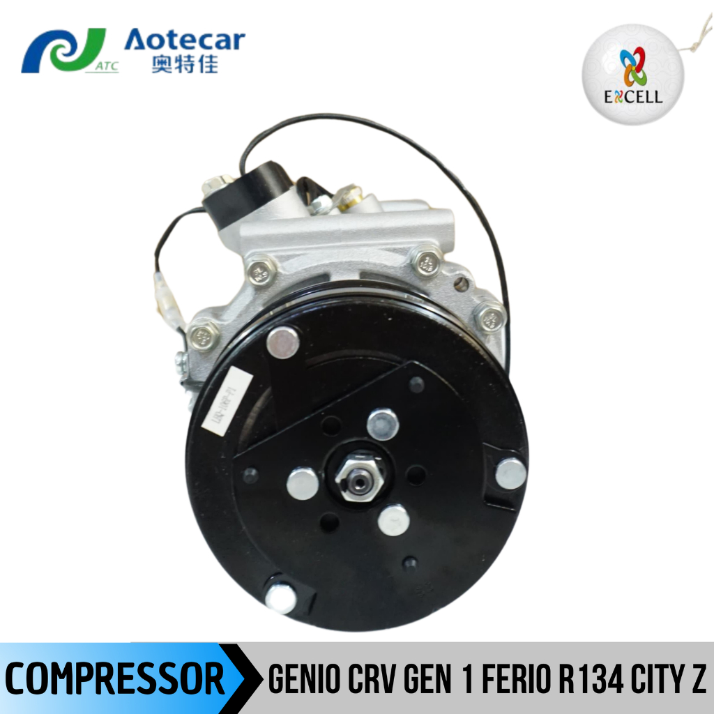 Jual Compressor Kompresor Ac Mobil Honda Genio CRV Gen 1 Ferio R134 ...