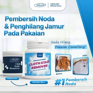 UNIKLEEN pembersih jamur pakaian / pembersih noda pakaian membandel viral tiktok / serbuk ajaib penghilang noda pakaian
