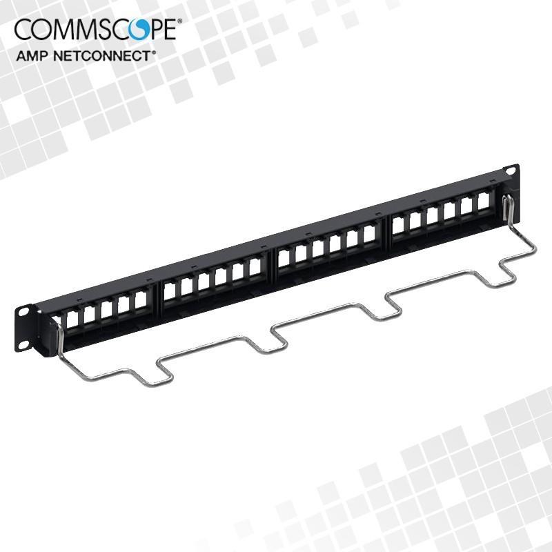 Jual COMMSCOPE CPP-SDDM-SL-1U-24 / 760237046 Blank Panel 24 port STP 1U ...