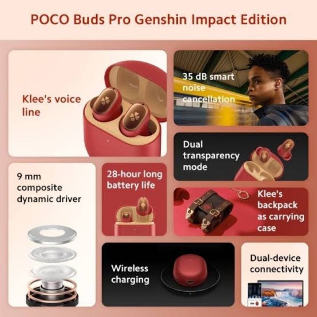 Jual POCO BUDS PRO GENSHIN IMPACT LIMITED EDITION GARANSI RESMI ...