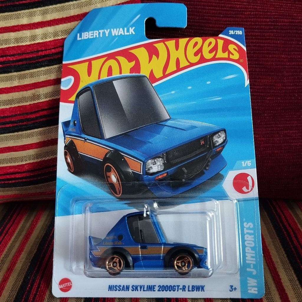 Jual Hot Wheels Nissan Skyline 2000GT-R LBWK (Tooned J-Imports ...