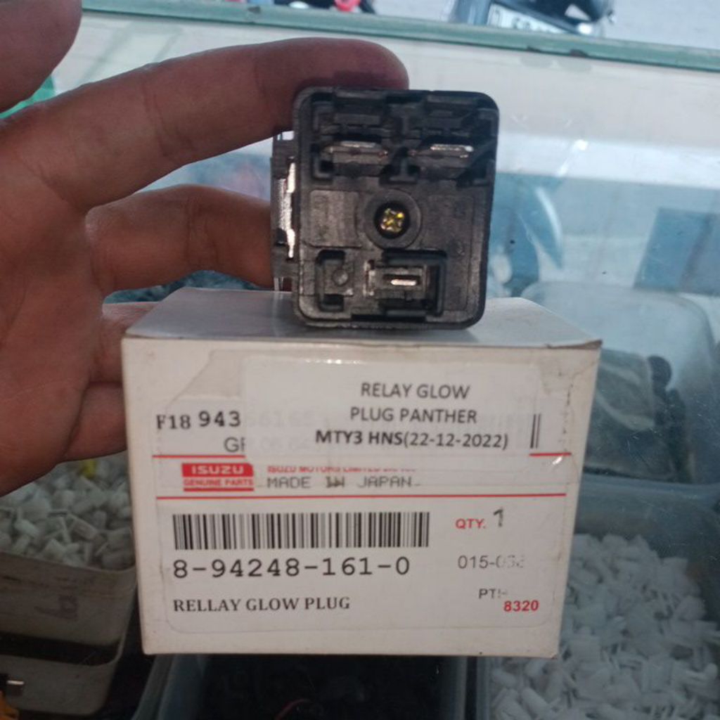 Jual relay glow plug Isuzu panther relay busi pemanas panther 8-94248 ...