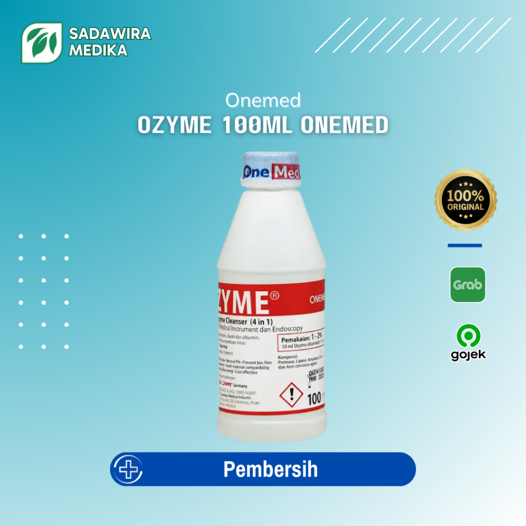 Jual Ozyme 100ml Onemed - Pembersih | Shopee Indonesia