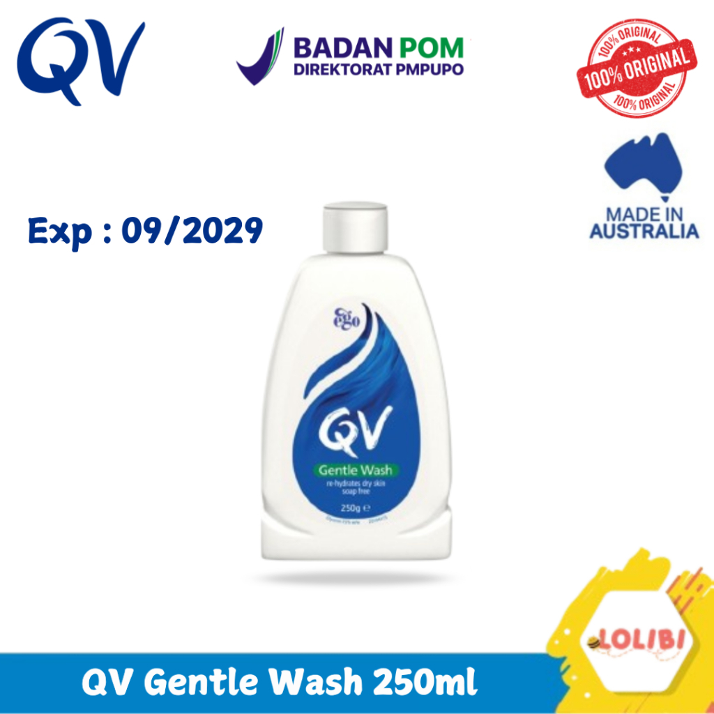 QV Gentle Wash 250ml Untuk Kulit Kering Dan Sensitive