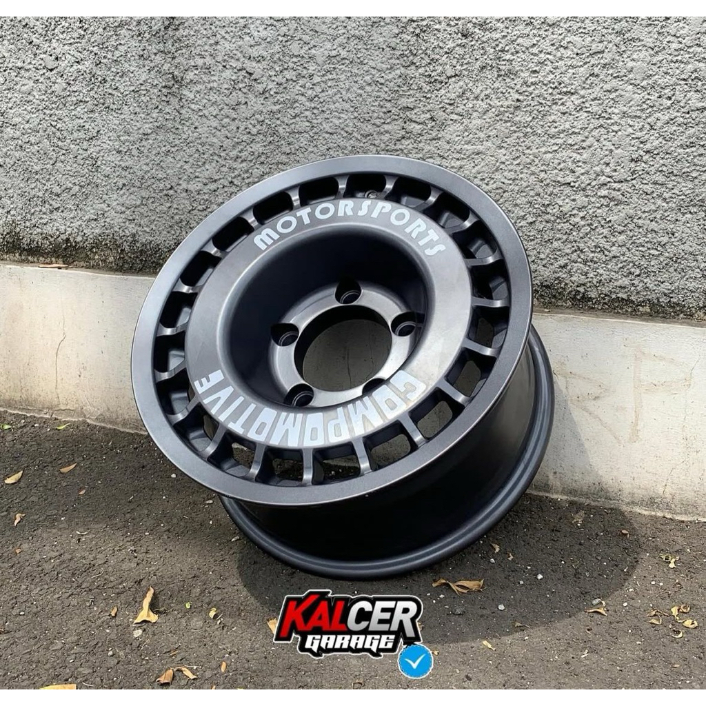 Jual VELG RALLY COMPOMOTIVE R15 5X139,7 LEBAR 8 MOBIL KATANA TAFT ...