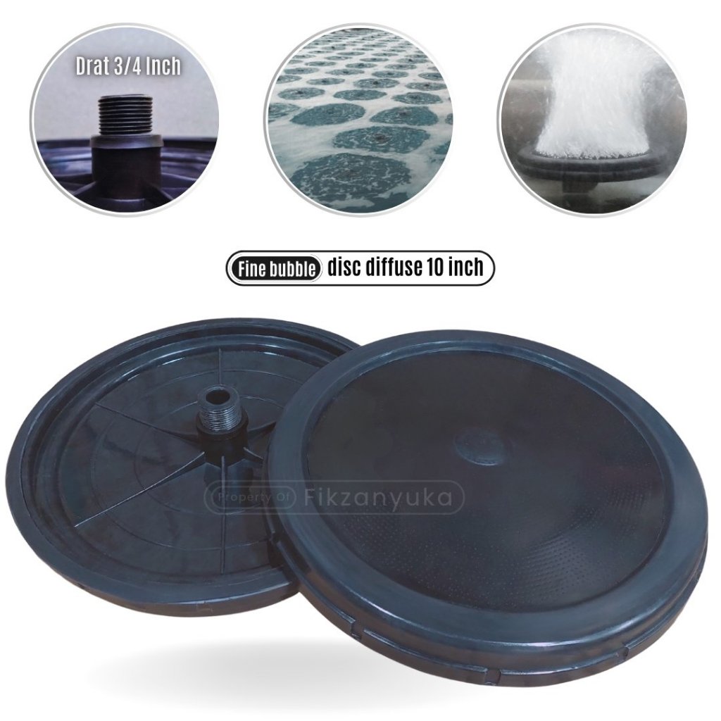 Jual fine bubble diffuser 10 inch warna hitam | Shopee Indonesia