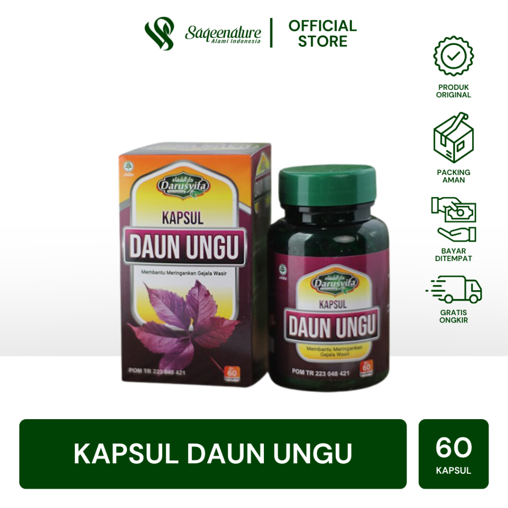 Saqeenature Kaspul Herbal Ambeyen Paling Ampuh Herbal Wasir Melancarkan Buang Air Besar Dan Kecil Mengatasi Bab Berdarah Dan Haid Bpom