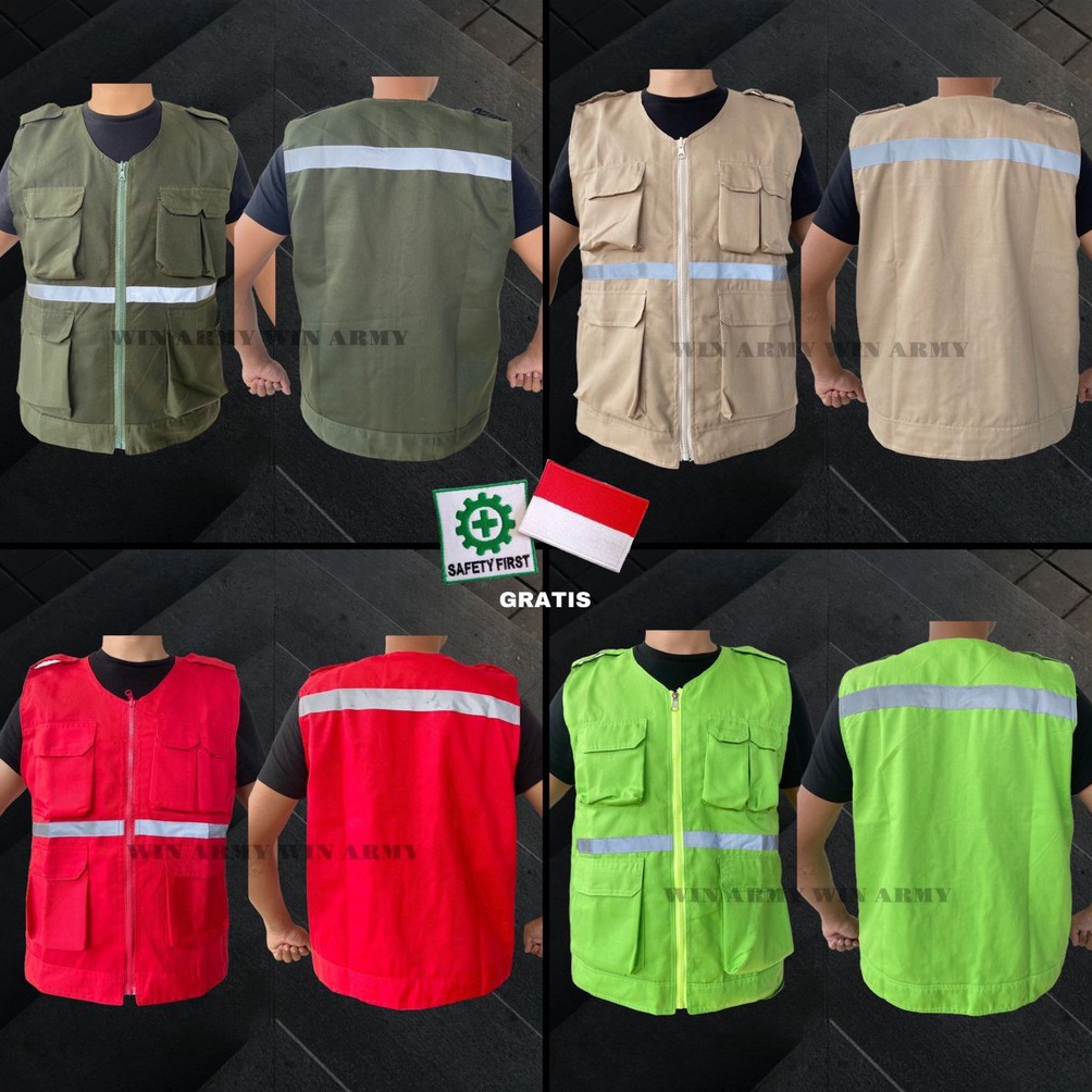 Jual KODE N24G Terbaik Promo Shopee Rompi Proyek Rompi Safety Rompi ...