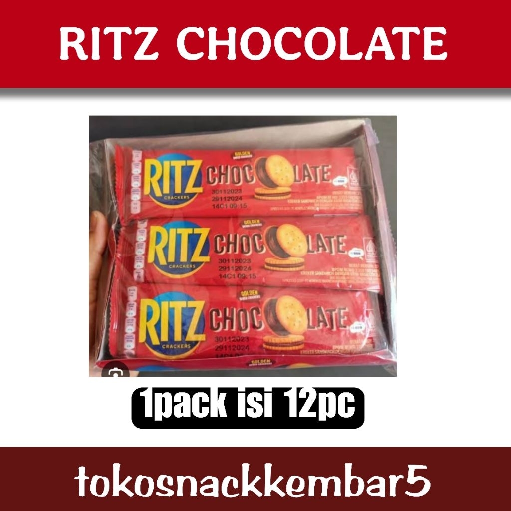 Jual MONDELEZ RITZ CHEESE & CHOCOLATE PACK ISI 12 | Shopee Indonesia