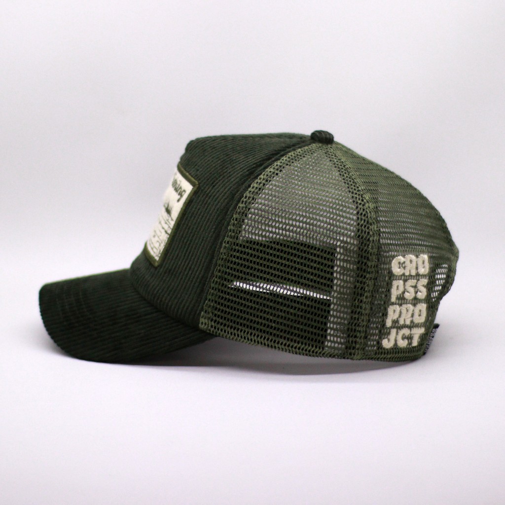 Jual Cropss | Topi trucker topi jaring lidah pendek topi bahan corduroy ...