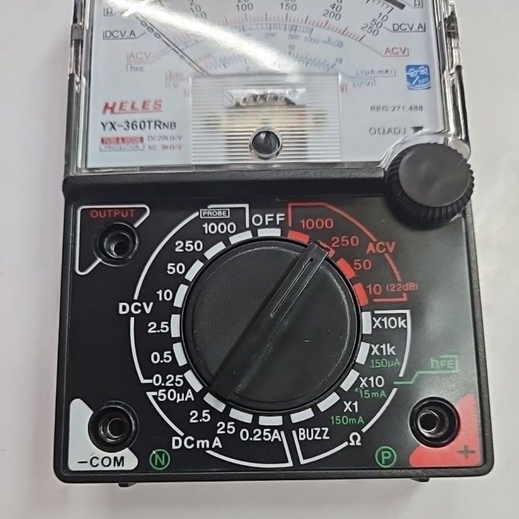 Jual MULTIMETER ANALOG JARUM YX-360TRNB MULTITESTER AVOMETER MANUAL ...