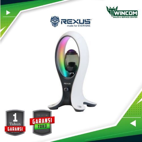 Jual STAND HEADSET REXUS RX-J4 WITH SPEAKER (RGB, DUAL CONNECTION ...