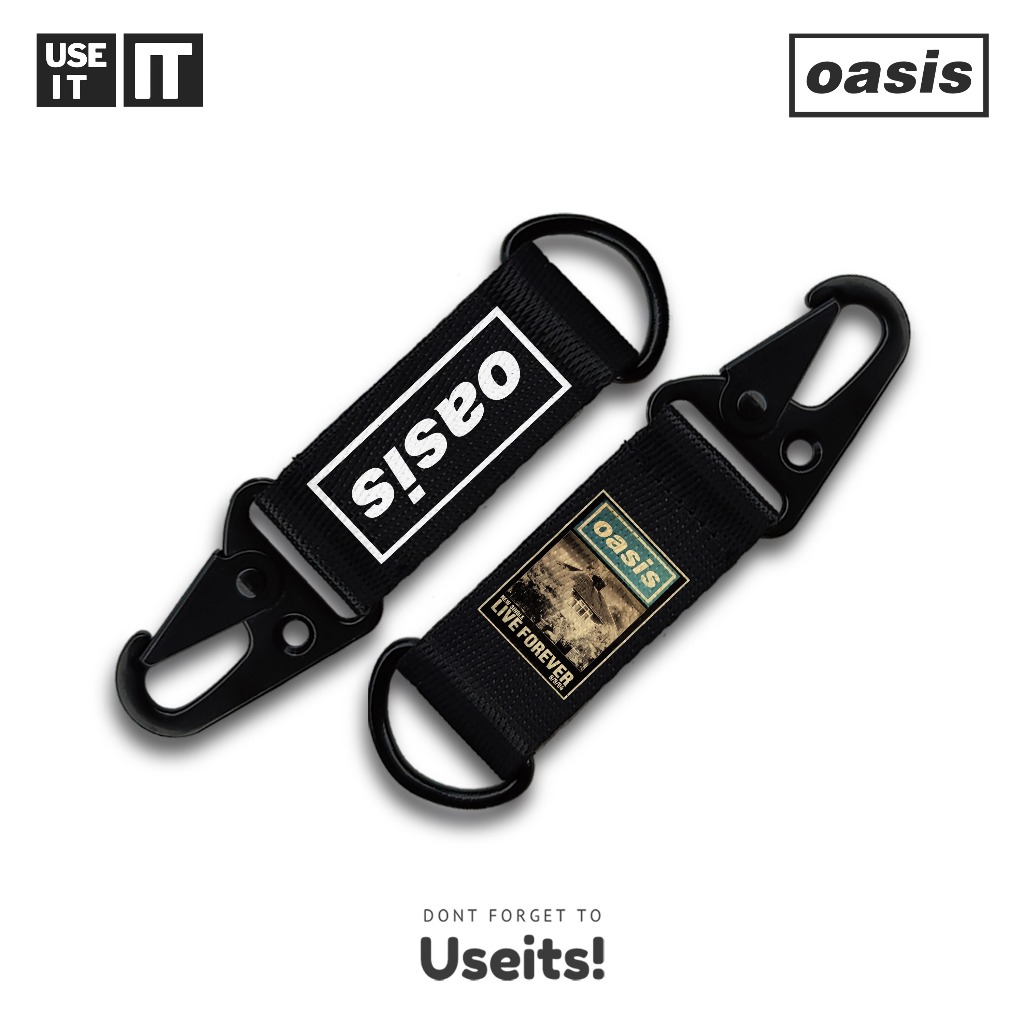 Jual Gantungan Kunci - Keychain Band - Keychain Band Oasis - Keychain ...
