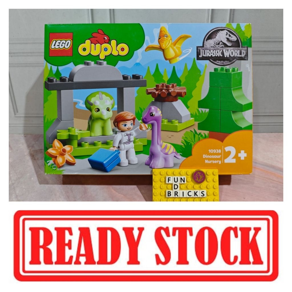 Jual LEGO 10938 DUPLO Dinosaur Nursery | Shopee Indonesia