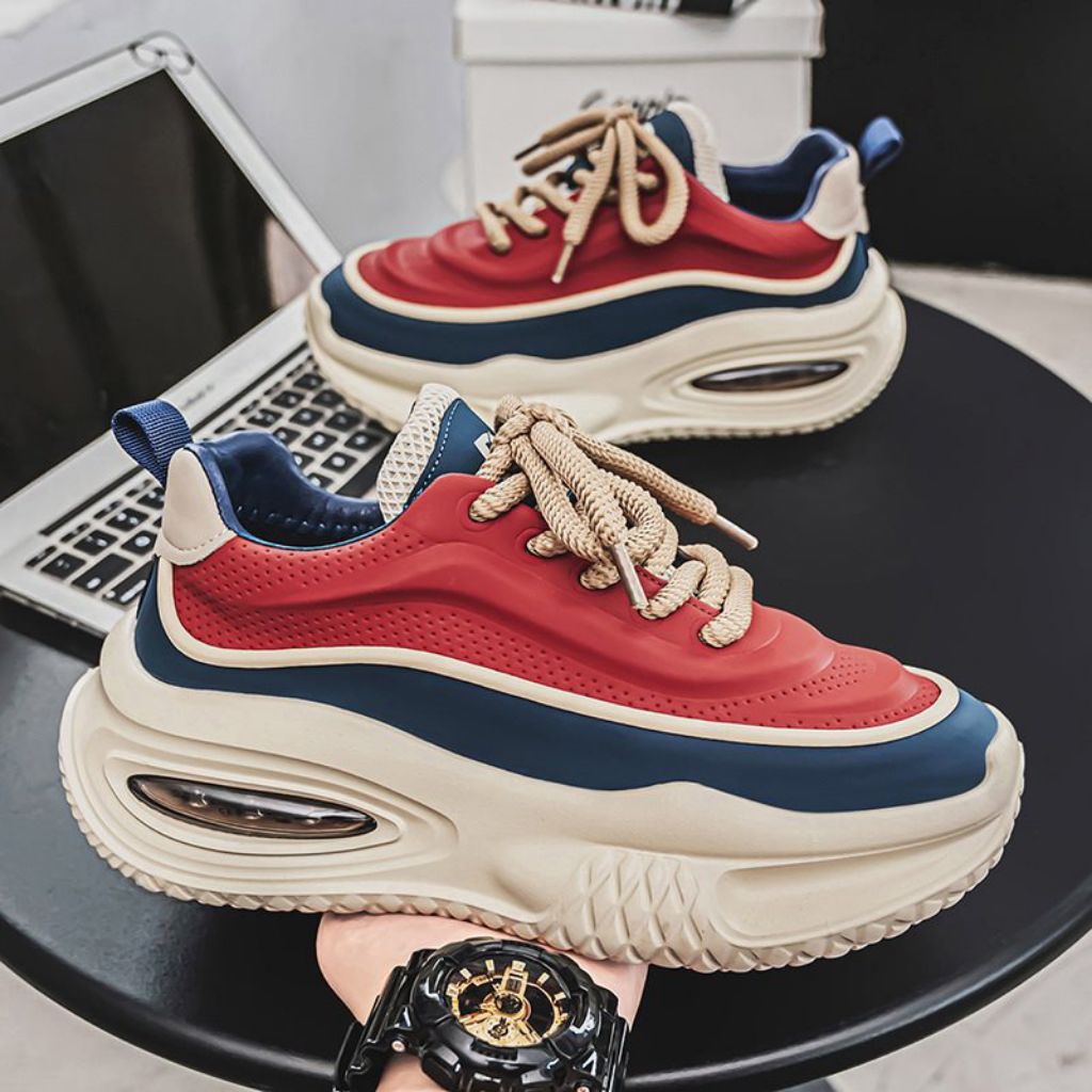 Jual Whoppy SL60 Sepatu Sneakers Pria Import Sepatu Pria Casual (FREE ...