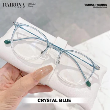 Dairona Eyewear Frame Kacamata Minus Photocromic Anti Blueray Anti Radiasi Bluecromic Kacamata
