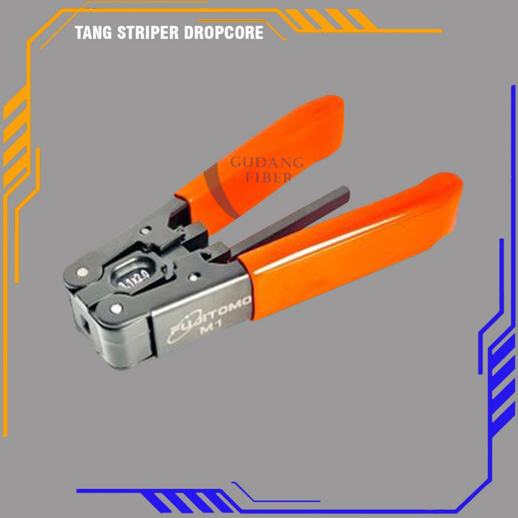 Jual FUJITOMO TANG STRIPPER DROPCORE Tang Striper Fiber Optik Tang ...