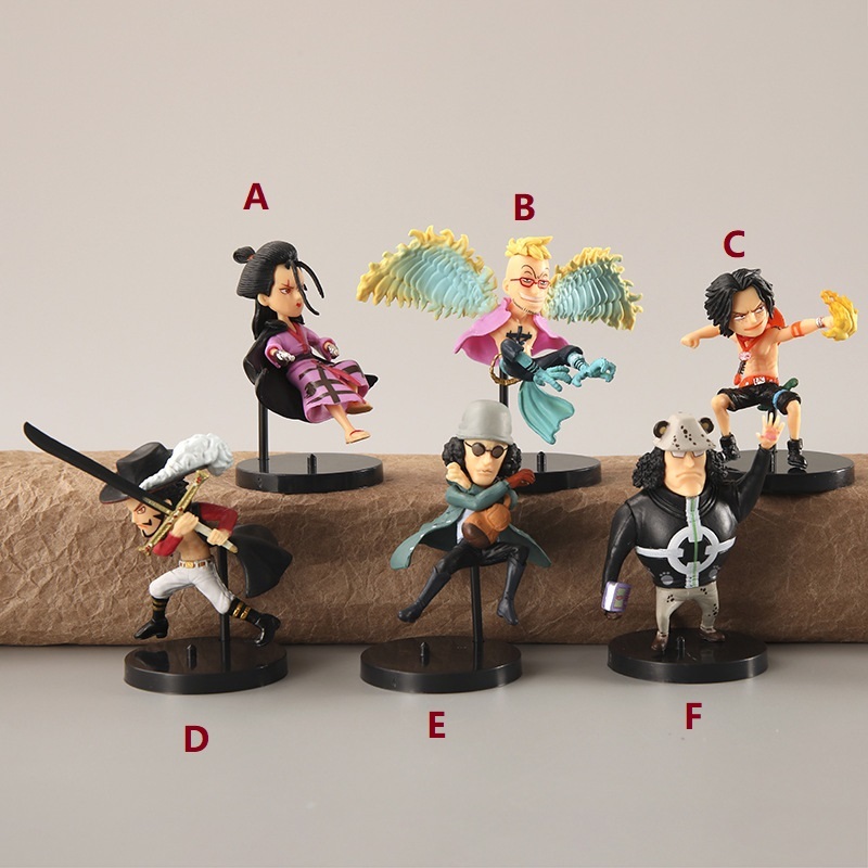 Jual One Piece Mini Action Figure Ace Mihawk Kuma | Shopee Indonesia