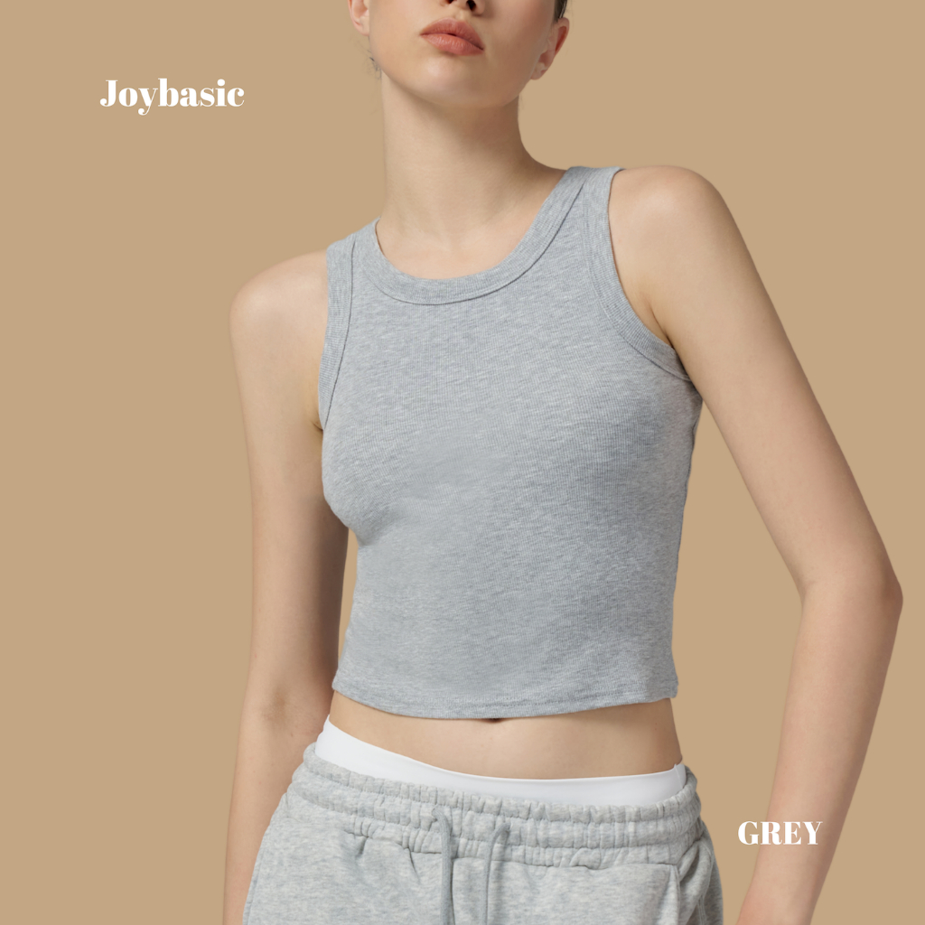 Jual Joybasic Ribbed Knit Tanktop Super Nyaman | Shopee Indonesia