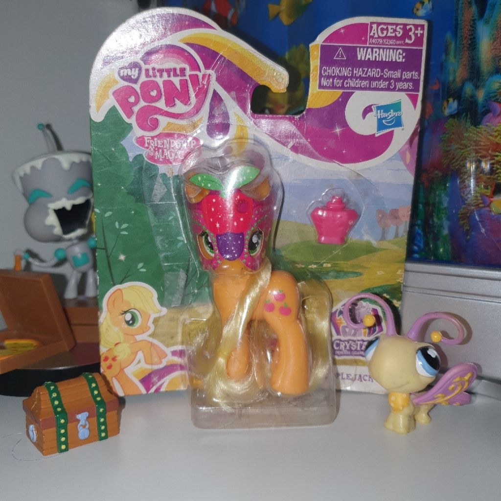 Jual Figure AppleJack My Little Pony Friendship is Magic Crystal ...