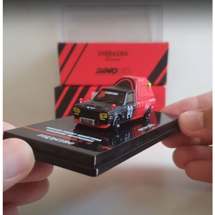 Jual Inno64 Nissan Sunny Hakotora Pickup 1/64 (09Racing 09 Racing ...