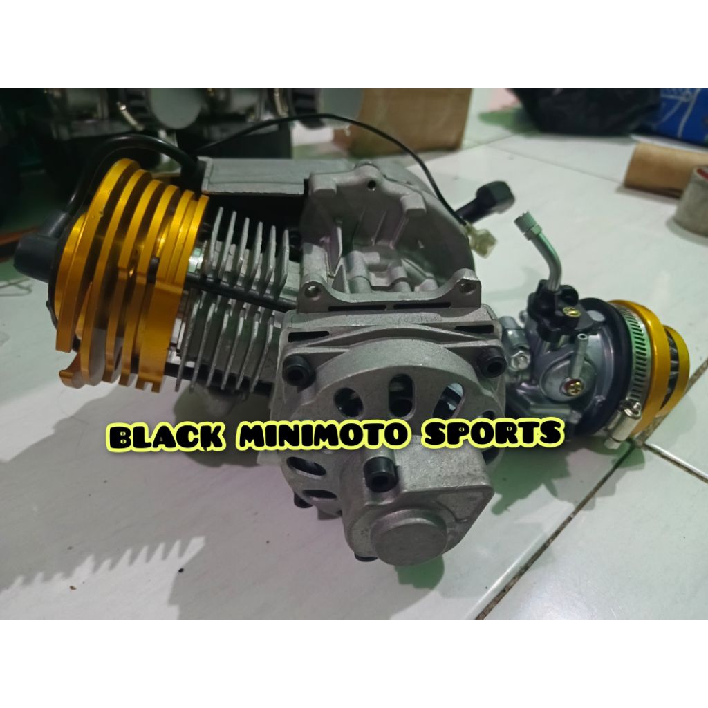Jual Mesin Engine Mini GP RACING CNC High Performa 49cc-Engine Pocket ...