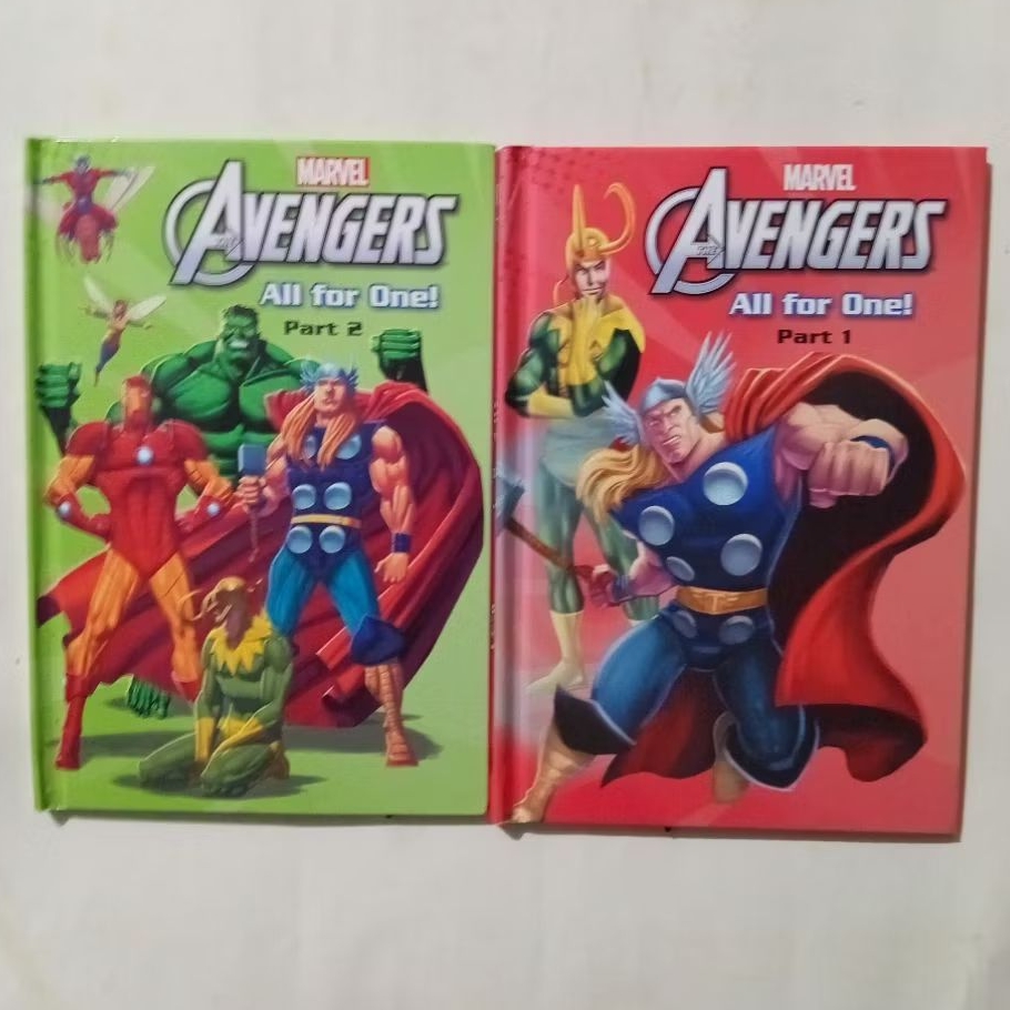 Jual Buku Anak Impor Marvel The Avengers All for One Part 1 & 2 - Hard ...