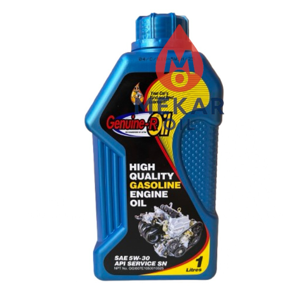 Jual Genuine Oli Mesin Daihatsu Astra Genuine R Oil SAE 5W-30 SN (1 ...