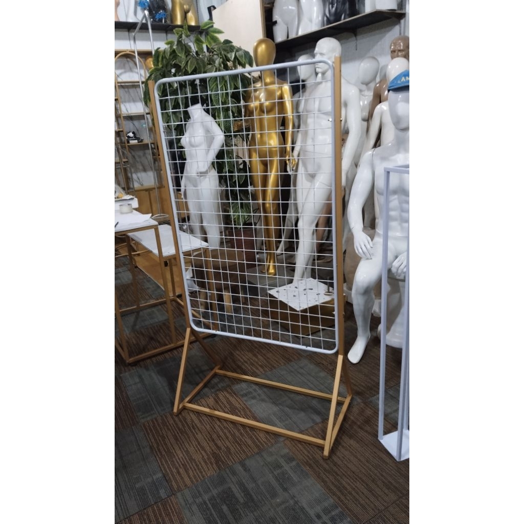 Jual Rak Mumdo Ram mundo Rak Wiremesh+ kaki | Shopee Indonesia