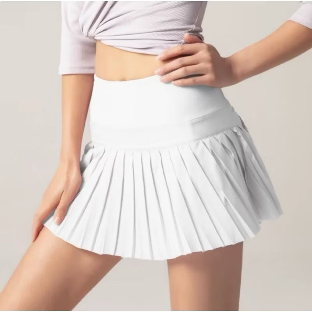 Jual Rok Olahraga Tenis Sport Skirt Running Tennis Wanita Premium ...