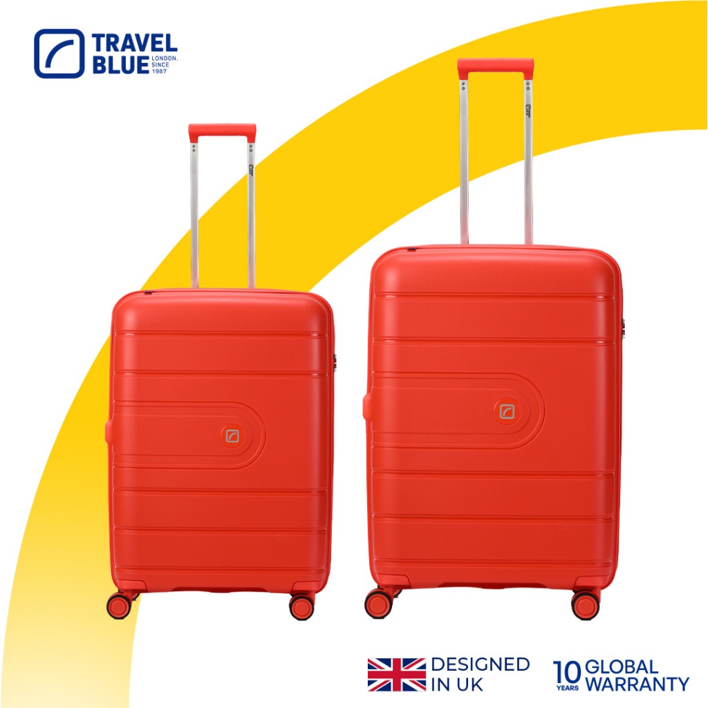 Jual Travel Blue Luxe Wanderer Koper | Luggage | Cabin 20 & 24 inch ...