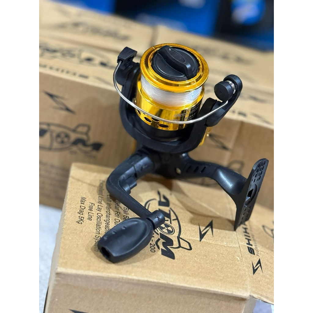 Jual Reel Pancing SHIKARI ATOM | Shopee Indonesia
