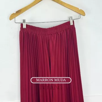 Rok Plisket Premium 100 Mayung Ekslusif 70 Warna Series 2 Bawahan Wanita