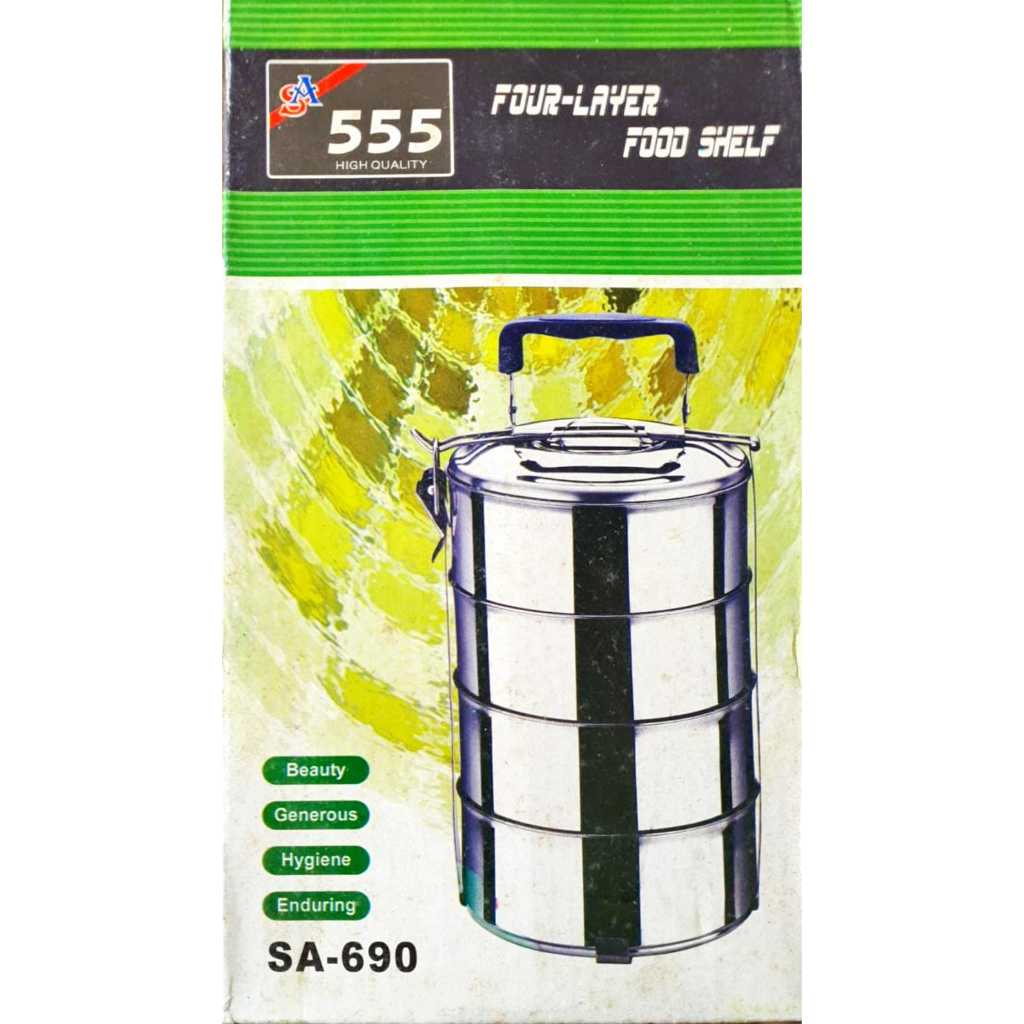 Jual (PROMO) 555 Four Layer Food Shelf Rak Makanan Empat Tingkat ...