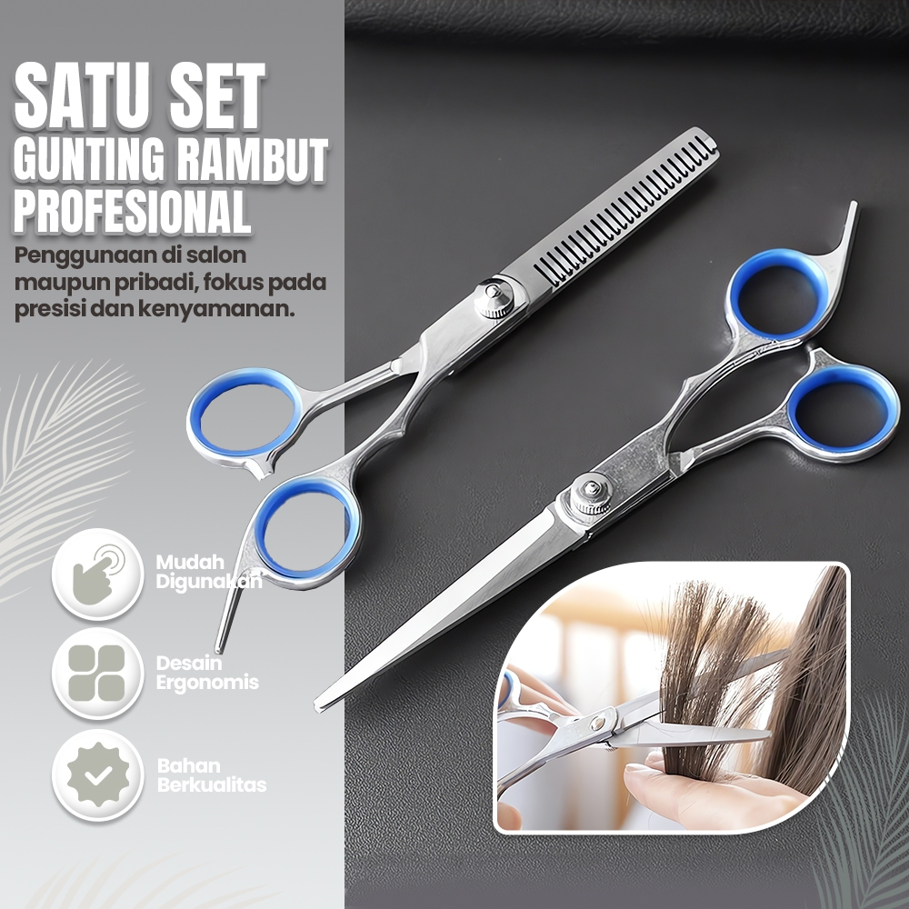 Jual haircutting scissors Gunting Cukur Rambut Profesional Barbershop ...