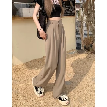 Celana Panjang Loose Pants Kulot Wanita Highwaist Outlet Shopee