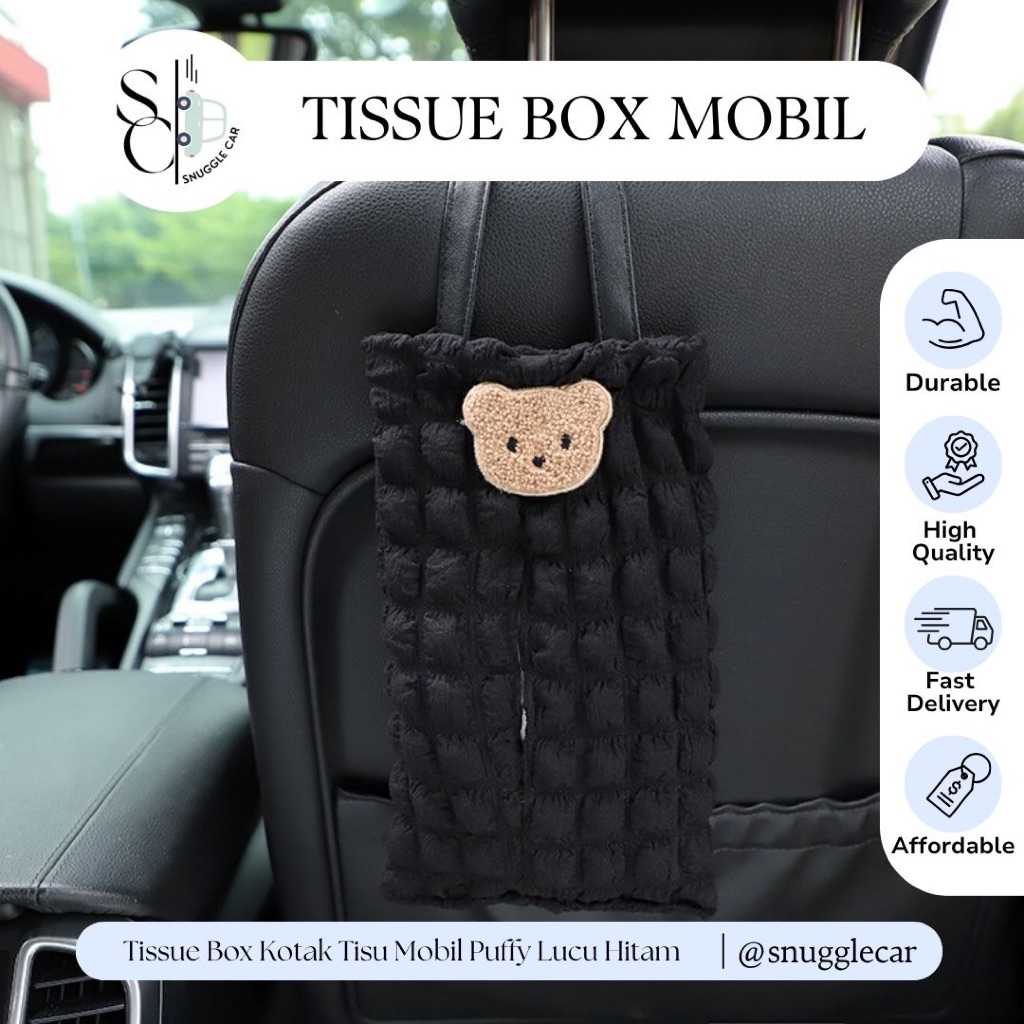 Jual Tissue Box Kotak Tisu Mobil Gantung Puffy Tissue Box | Shopee ...