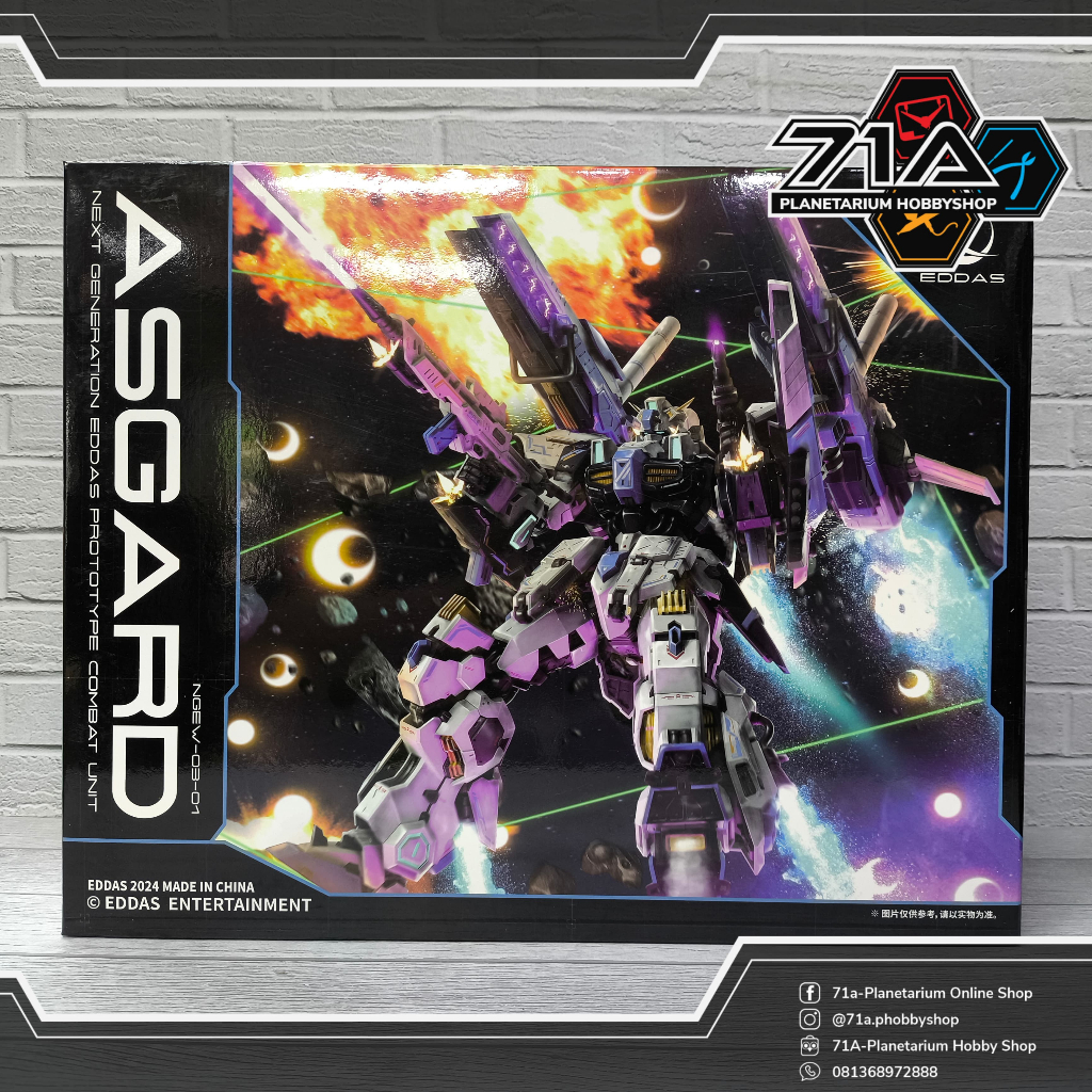 Jual EDDAS Technology 1/100 Asgard Model Kit (Metal in Frame) | Shopee ...