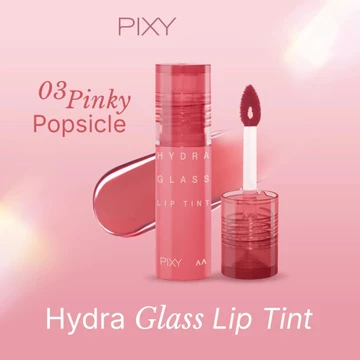 PIXY HYDRA GLASS LIP TINT ( 2.5 Ml ) Lipstick Bibir Long Lasting Stain Gloss Finish Lightweight
