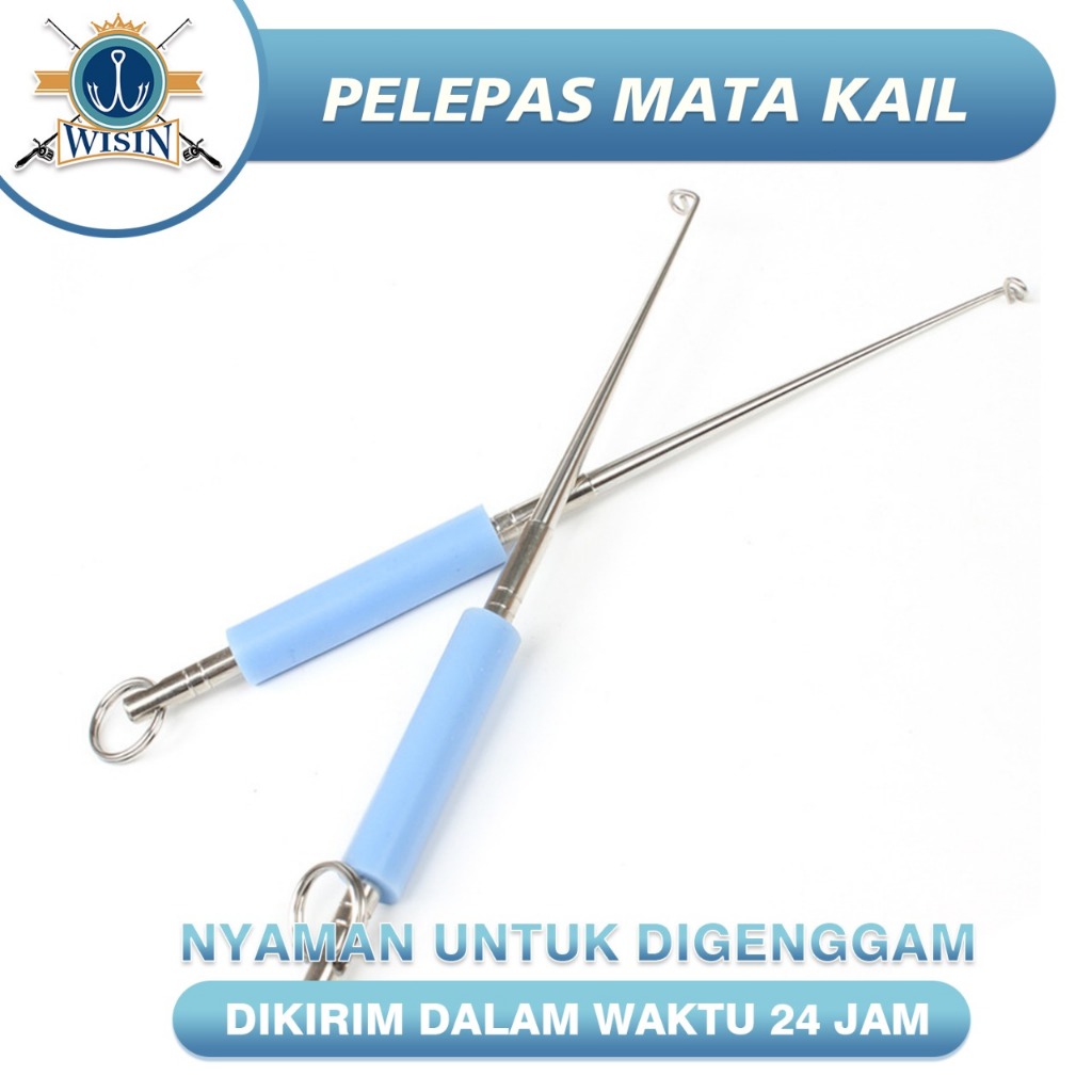 Jual WISIN Pelepas kail pancing / hook remover steinlis bungkus tabung ...