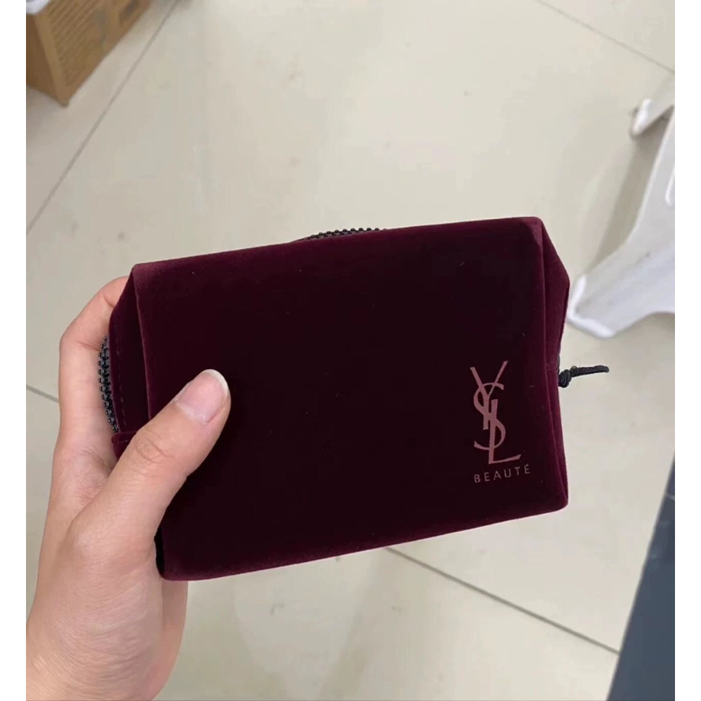 Jual ysl pouch hitam | Shopee Indonesia