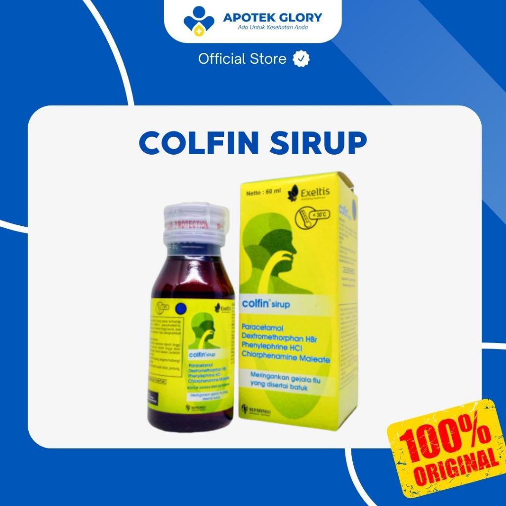 Jual COLFIN SIRUP OBAT BATUK KERING DAN FLU ANAK | Shopee Indonesia
