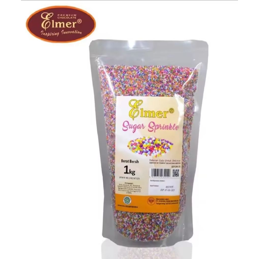 Jual ELMER SPRINGKLE 50 GRAM [REPACK] | Shopee Indonesia