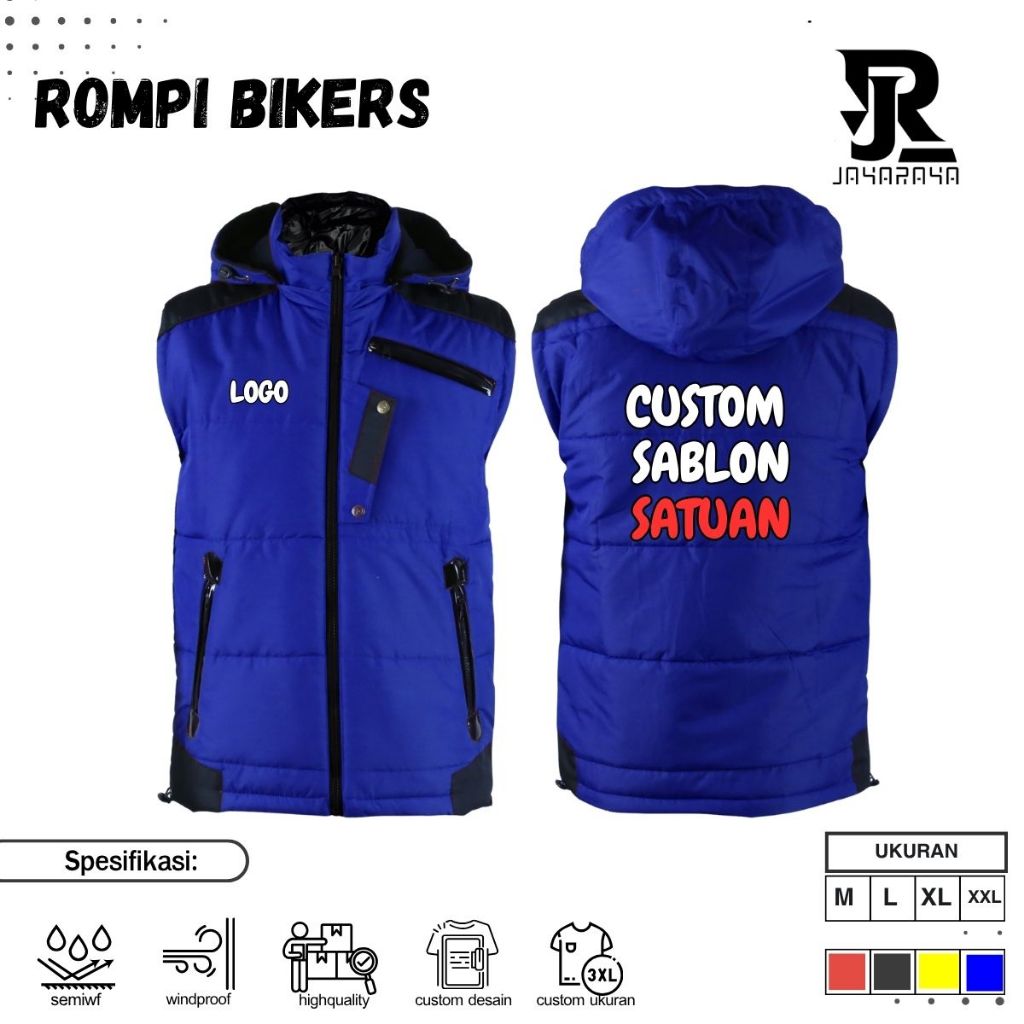 Jual ROMPI MOTOR CUSTOM LOGO DAN GAMBAR KOMUNITAS ROMPI BIKERS CARGO ...
