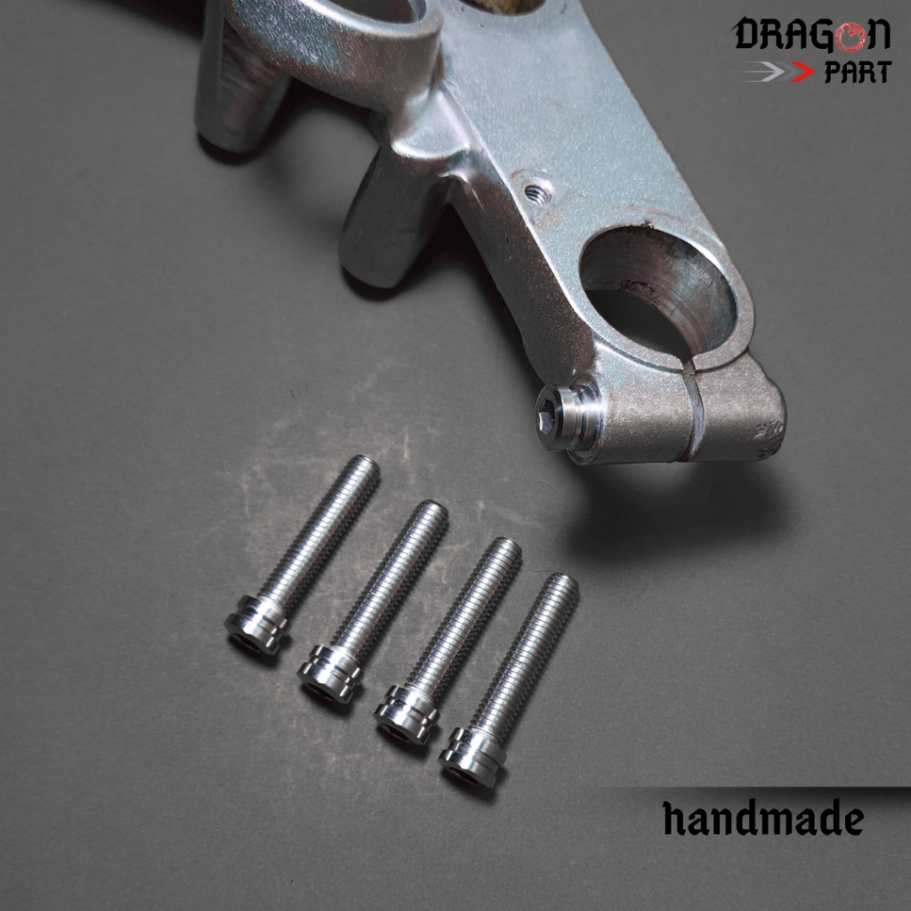 Jual BAUT SEGITIGA T ATAS NINJA R STAINLESS STELL M8 DRAT 12 CUSTOM ...