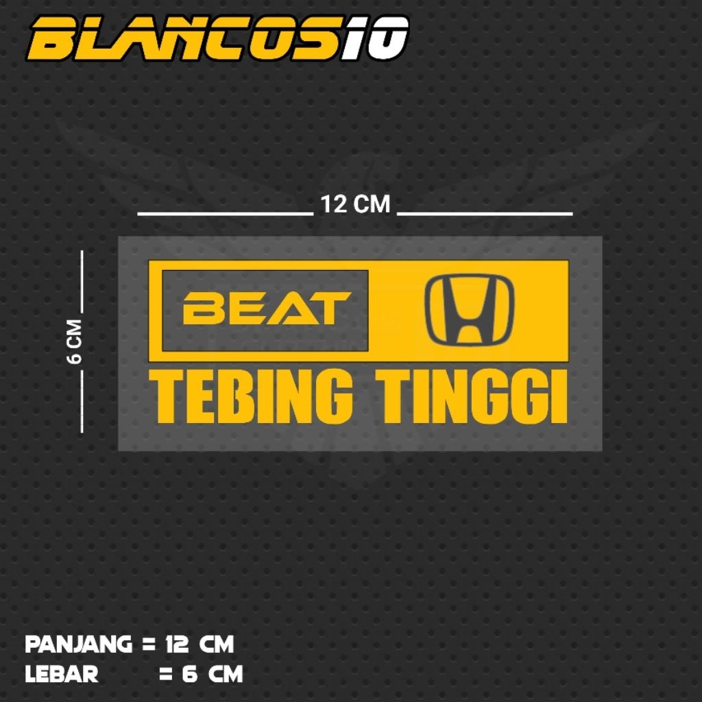 Jual STIKER CUTTING TULISAN TEBING TINGGI / BE4T SUT | Shopee Indonesia