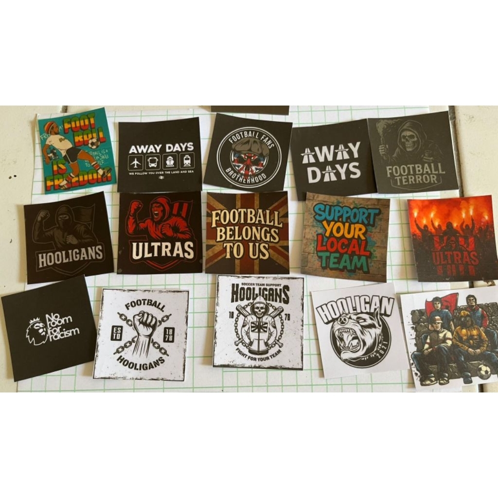 Jual Stiker Ultras Hooligans Sepak Bola – FOOTBALL CULTURE | Shopee ...